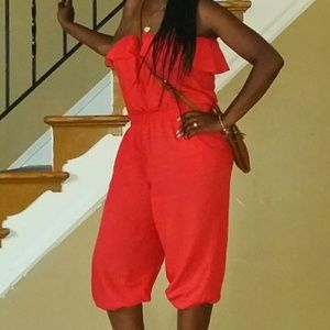 Sleeveless Cropped Onsie